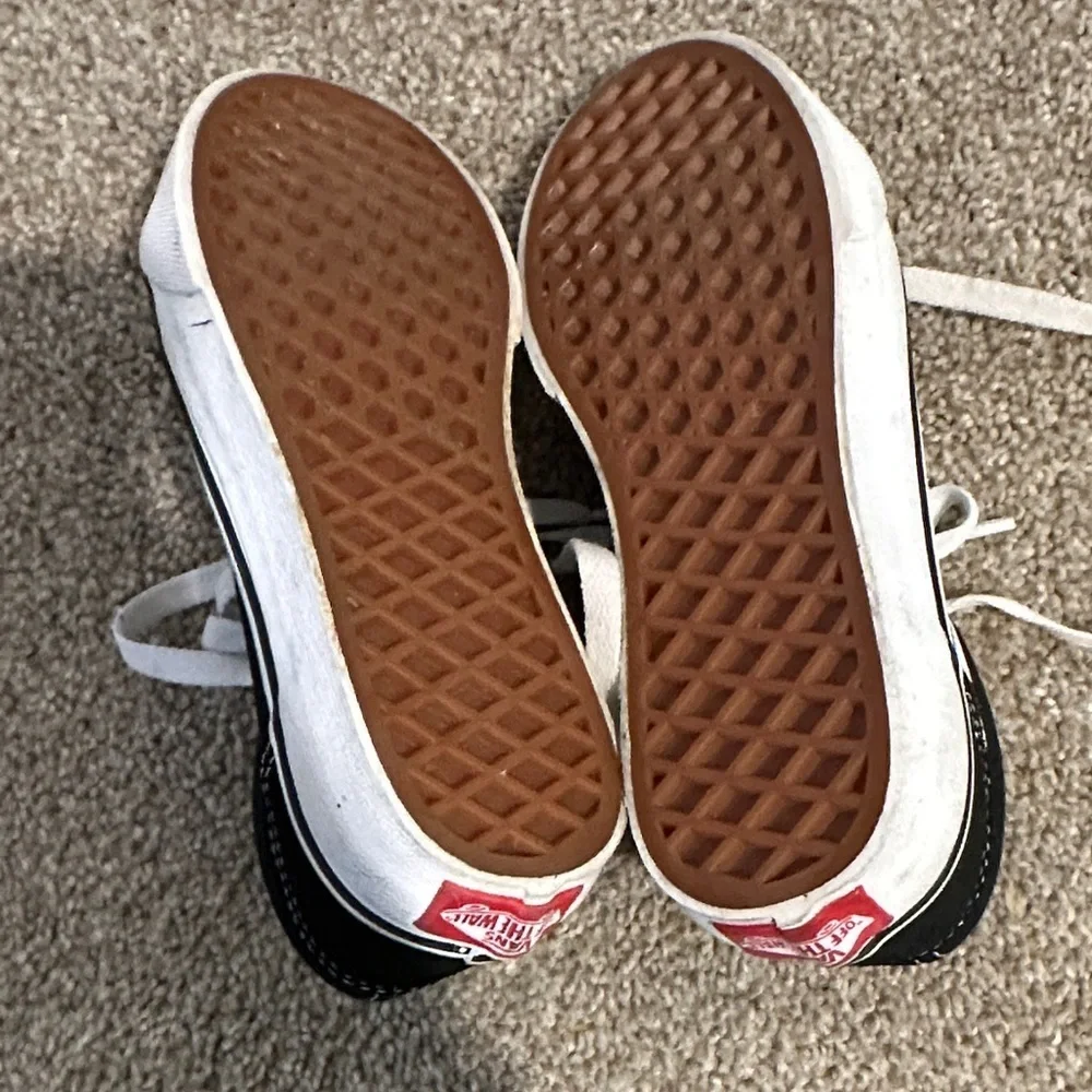 Vans Classic Black and White Low-Tops